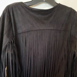 COPY -  Black Fringe Jacket!!! 🔥🔥🔥🔥🔥🔥